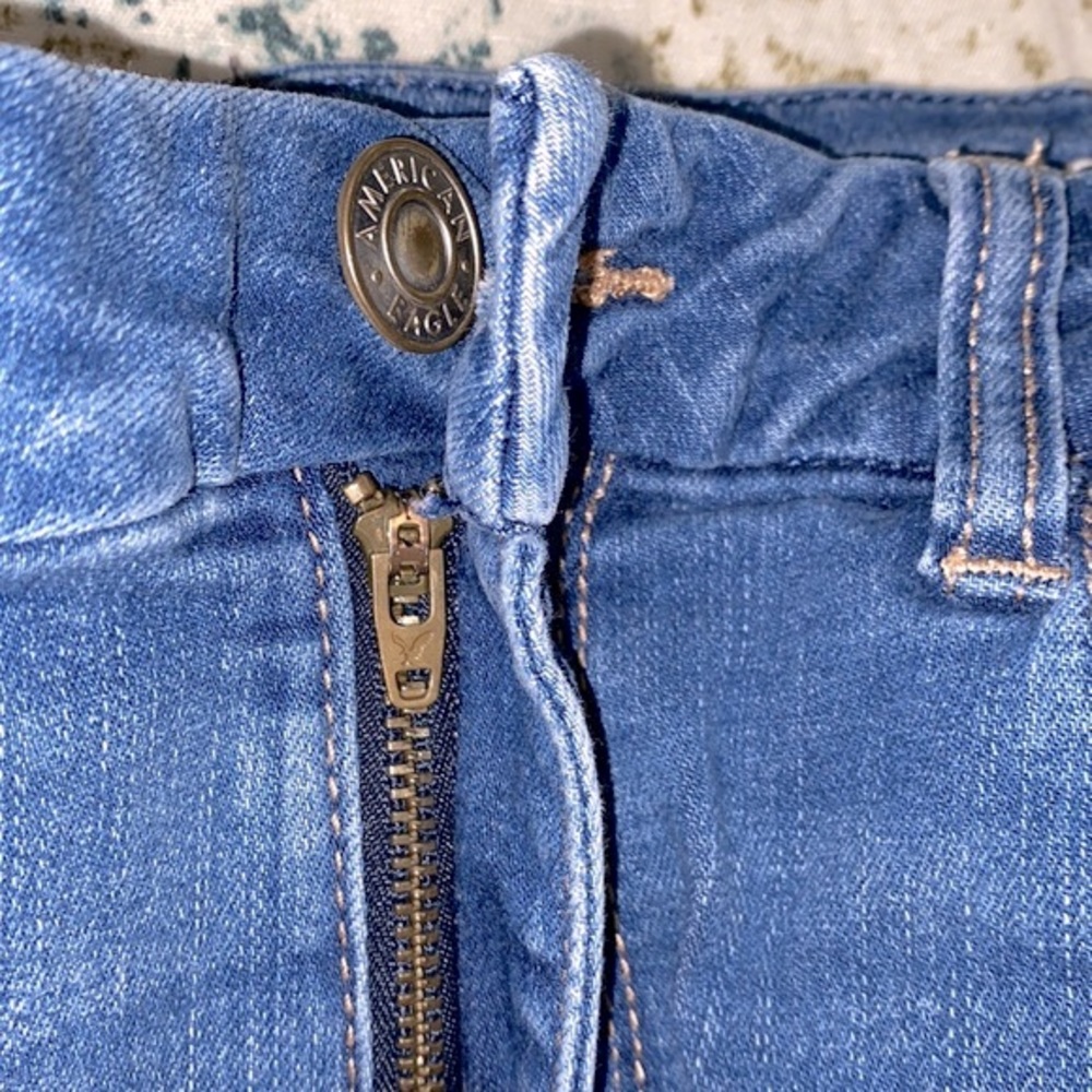 American Eagle curvy high rise jegging size 12 short - Picture 6 of 7